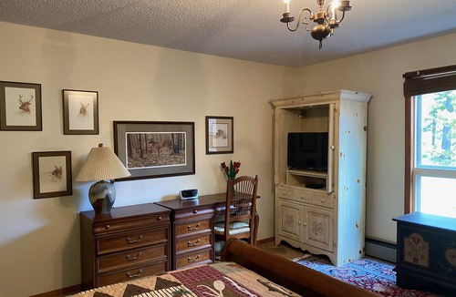 Allenspark House | Beautiful house on 10 acres with large deck overlooking private meadow.