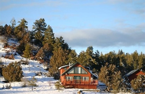 Pagosa Springs House | Beautiful Log Home on Five Acres with Horse Facilities!