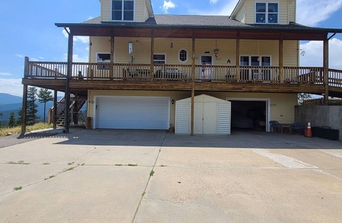 Bailey House | Bedroom in charming home in enchanting Bailey with 360degree views and free WiFi