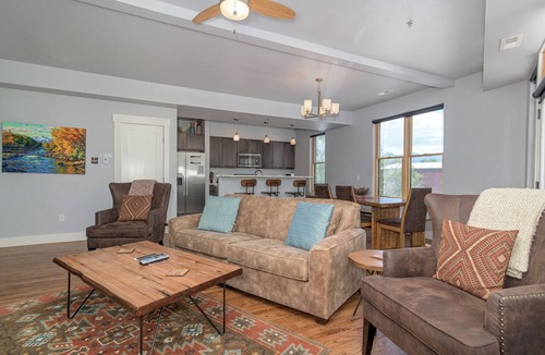 Salida Condo | Best location in Salida! 2 River front decks, looks over Arkansas River Playhole!