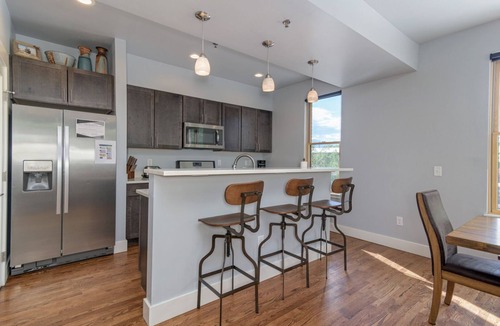 Salida Condo | Best location in Salida! 2 River front decks, looks over Arkansas River Playhole!