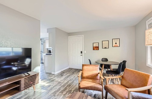 Five Points Condo | Boho-Chic Condo in Five Points Denver with Wifi, AC & Parking!