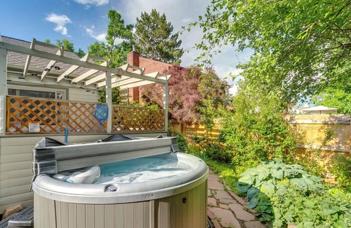 Wonderland Hills House | Boulder Vacation Rental w/ Deck & Private Hot Tub!