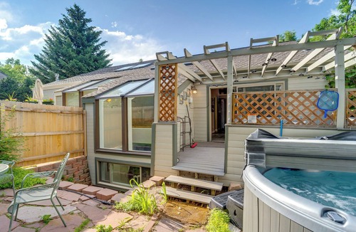 Wonderland Hills House | Boulder Vacation Rental w/ Deck & Private Hot Tub!