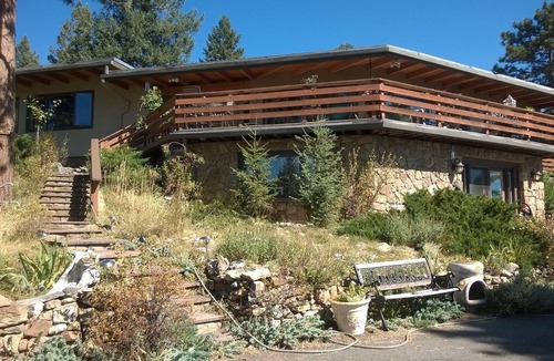 Evergreen Meadows Apartment | Breathtaking Mountaintop Views, private steambath, 2 decks, 3 mi.es from town.