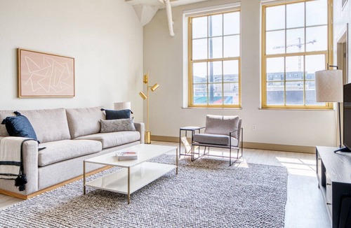 Ballpark Apartment | Bright LoDo 2BR w/ Gym, Pool, W/D, 1 block to Coors Field, by Blueground
