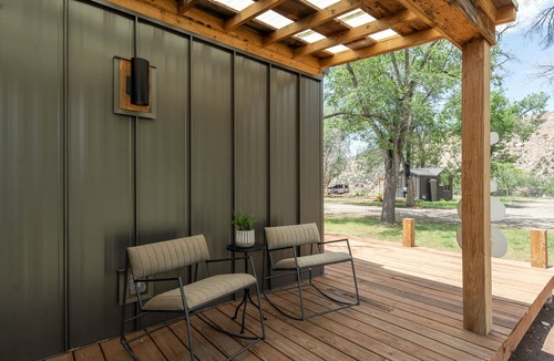 Naturita Cabin | CampV King Bed Studio Cabin
