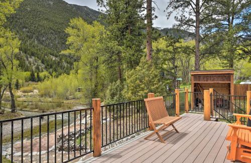 Nathrop House | Casa Immaculata on Chalk Creek with Views!