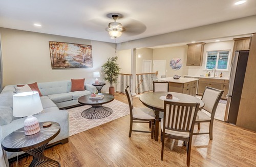 East Colorado Springs House | Central Luxury Retreat - Hot tub, Firepit, TVs, Grill, Games
