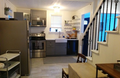 Lafayette House | Charming 1910 House on Main Street - Beautiful Landscaped Yard
