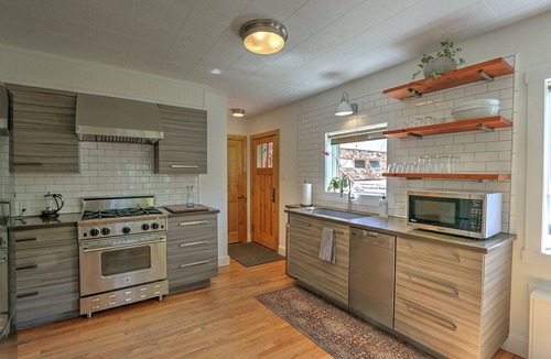 Glenwood Springs House | Charming Downtown Home w/Mountain Views & Media Room, Near Hot Springs!