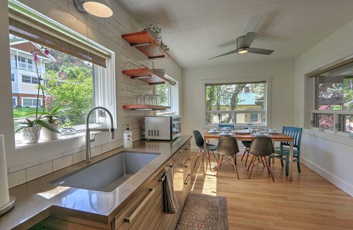 Glenwood Springs House | Charming Downtown Home w/Mountain Views & Media Room, Near Hot Springs!
