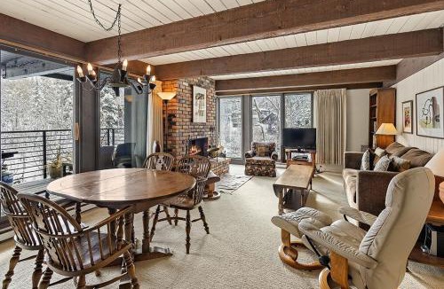 Aspen House | Chateau Roaring Fork Unit 29, Sunny, Corner Condo with River Views