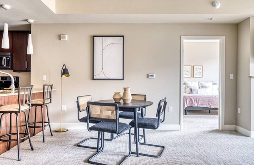 Cherry Creek Apartment | Chic Cherry Creek 2BR w/ Gym & Dog Park, 2 blocks to Mall, by Blueground