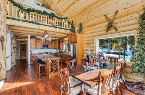 Saint Mary's Cabin | Colorado Log Home on shoreline of Silver Lake