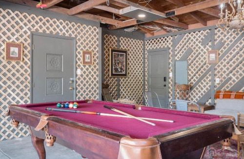 Dupont House | Colorful Getaway Hot Tub Enchanting Yard