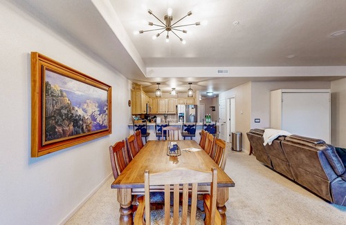 Fraser Condo | Comfortable mountain view condo with gas fireplace, W/D, & patio