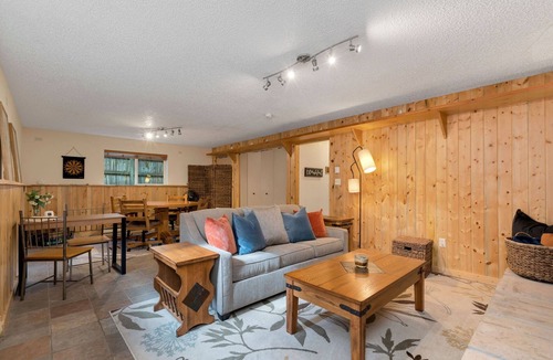 Cedar Village House | Comfortable Private Home Great Backyard Patio with Fire-pit, Grill and Garage!