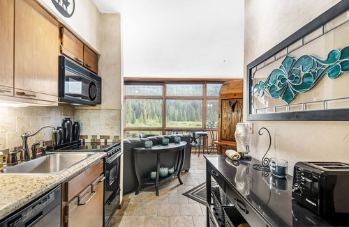 River Run Condo | Condo in the Heart of River Run Village, with Jet Tub & Mountain Views