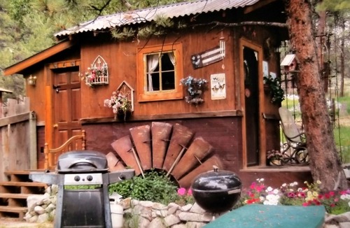 Nathrop Cabin | Connie's Mountain Orchid Cabin is on the Colorado Trail with horse facilities
