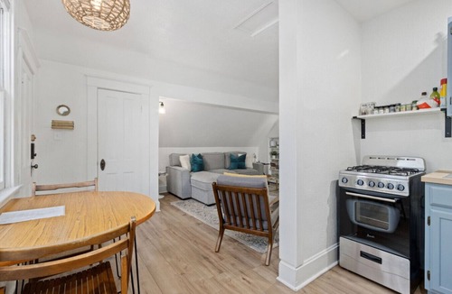 Old Town Apartment | Contemporary Craftsman Steps to Old Town