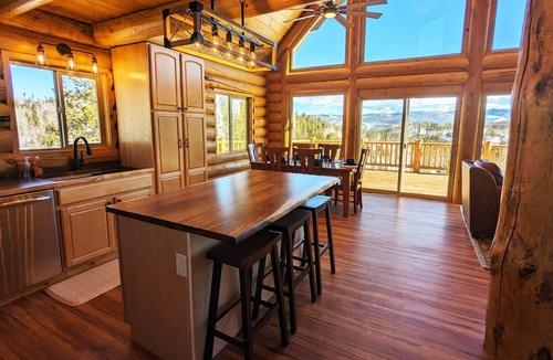 Winter Park Highlands House | Continental Divide Views! New Log Home w/Hot Tub!