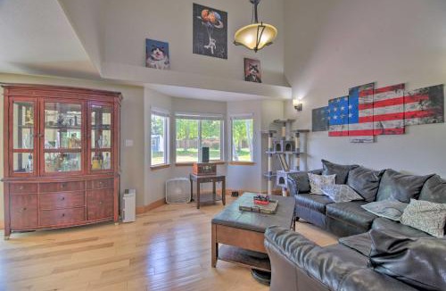 Frederick House | Convenient Longmont Home with Hot Tub and Sauna!
