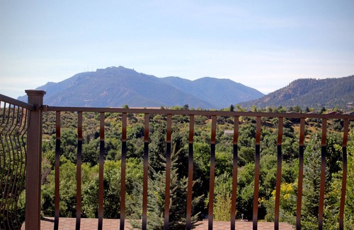 Colorado Springs House | Counting Stars Adobe, beautiful private rooftop deck, unique property