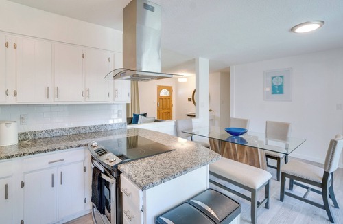 Castlewood House | Covered Patio & Fire Pit: Centennial Home!