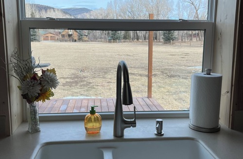 South Fork Cabin | Cozy Cabin with Enclosed Hot Tub in South Fork, CO - STR 1083