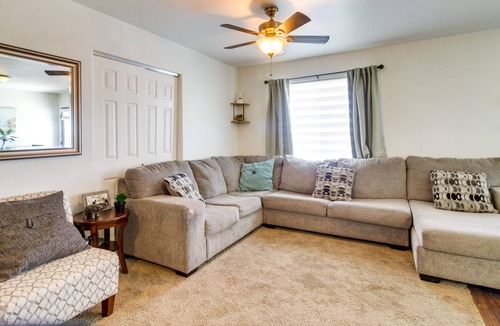 Alamosa House | Cozy Colorado Retreat w/ Patio, Grill & Fire Pit!
