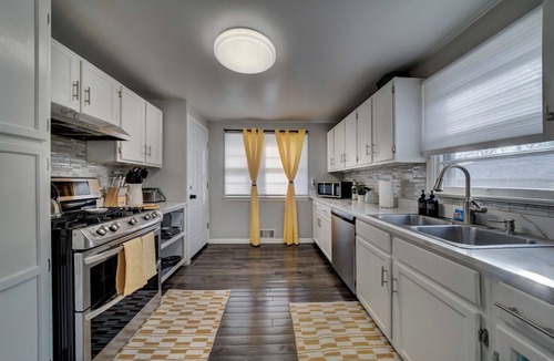Central Colorado Springs House | Cozy Downtown Retreat: Hot Tub, Theater, Shuffleboard, Mini Golf, Games, Dogs OK