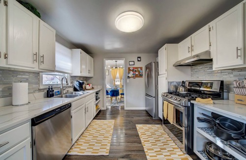 Central Colorado Springs House | Cozy Downtown Retreat: Hot Tub, Theater, Shuffleboard, Mini Golf, Games, Dogs OK