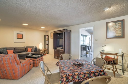 Village Seven Apartment | Cozy Ground Floor | Pet Friendly | Work Space