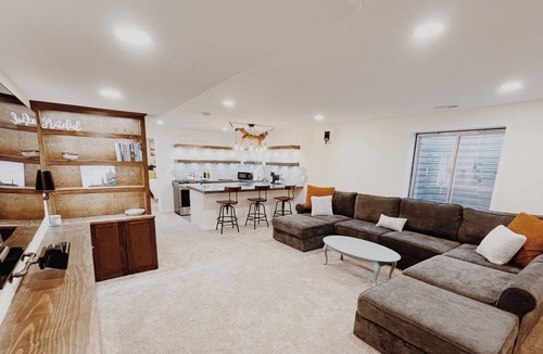 Northeast Park Hill House | Cozy, Modern Living Space w/ Fireplace and Kitchen