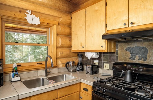 Black Hawk Cabin | Creekside Cabin – Hot Tub, Fire Pit & Wood Stove