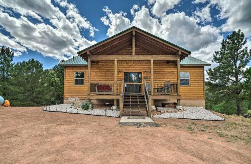 Cripple Creek House | Cripple Creek Mountain Getaway with Hot Tub and Views!