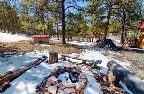 Westcliffe House | Deluxe mountain cabin with scenic views, woodstove, W/D, & grill - dog friendly
