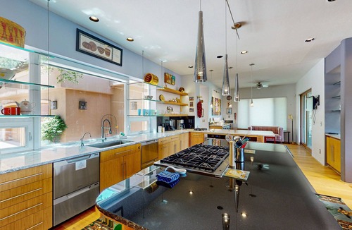 Trimble House | Dog-friendly canyon home with mountain views, game room, fireplaces