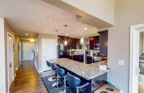 Centennial House | Dog-friendly home with large, enclosed yard, gourmet kitchen, & washer/dryer