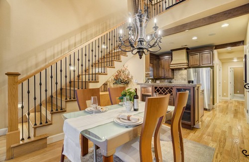 Central Colorado Springs House | Downtown Townhouse | Rooftop Patio | Pet Friendly