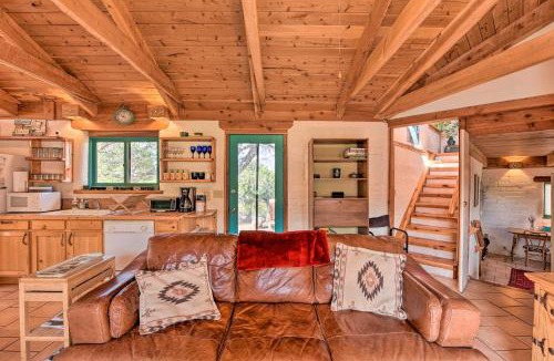 Baca Grande House | Eclectic Adobe Crestone Cottage with Patio and Yard!