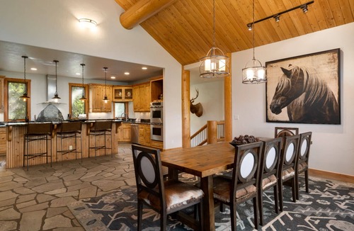 Steamboat Springs House | Emerald View Chalet - Hot Tub w/Panoramic Views, 4 Kings + 2 Twins, Game Room - Luxury Home