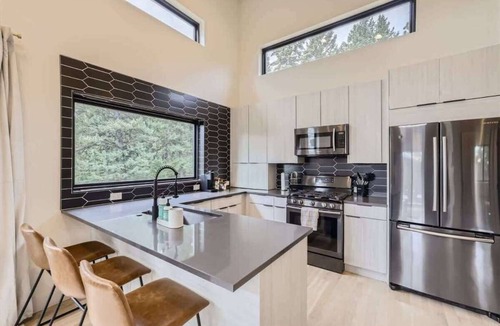 Evergreen Meadows House | Evergreen's Modern Cabin. 20Acres/Seclusion/Creek!