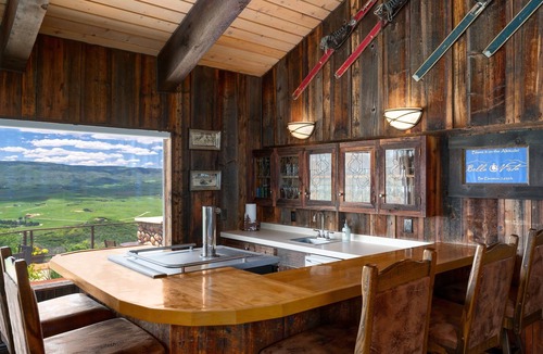 Steamboat Springs House | Exclusive Bella Vista Lodge - Private Grotto Hot Tub, Game Room, Slopeside Ski Storage