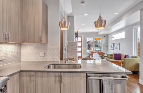 Congress Park House | Exquisite Luxury Cherry Creek Mid Century Modern Townhouse with Rooftop Deck!