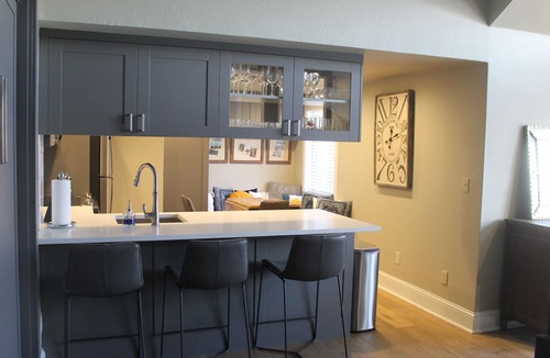 Mountain Village Condo | FALL SPECIAL! 1BR/2Bth Overlook Sunset Plaza-VIEWS, garage parking, fireplace