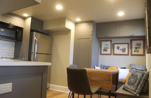 Mountain Village Condo | FALL SPECIAL! 1BR/2Bth Overlook Sunset Plaza-VIEWS, garage parking, fireplace