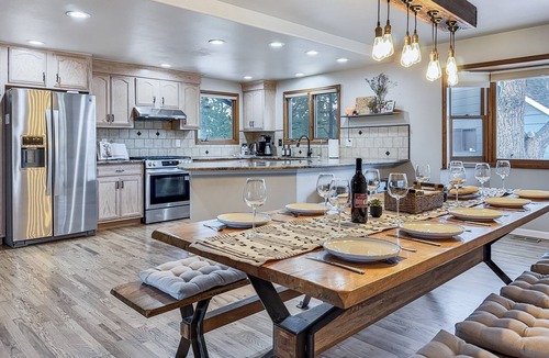 Briargate House | Family-friendly 6-bedroom home with fitness room, patio, and space to unwind