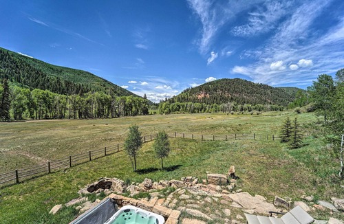 Dolores Cabin | ‘Fish Creek Ranch’ in Dolores: Hot Tub & Game Room